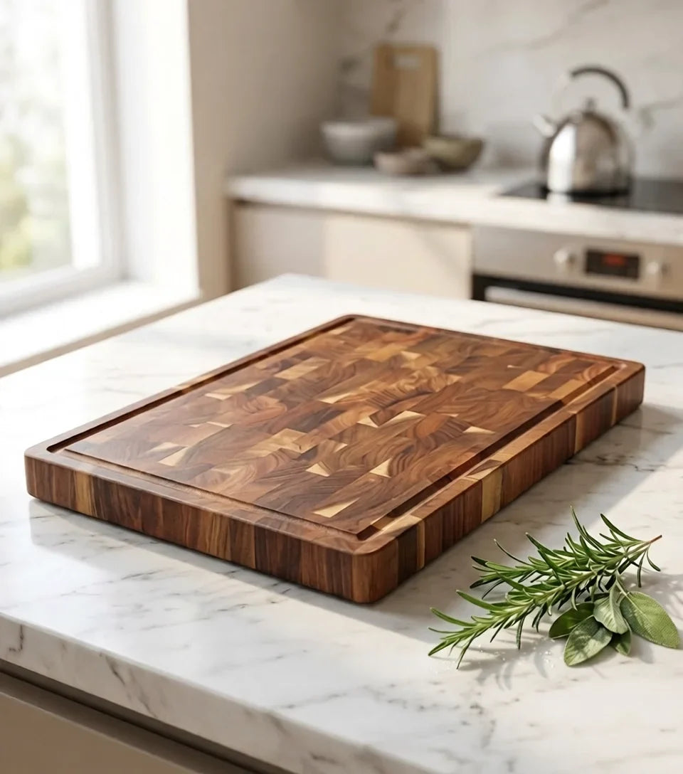 Planche à découper en bois Image
