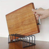 Porte-planche à découper vertical — rangement meuble cuisine