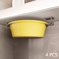 Support mural sous meuble pour planches et couvercles – pliage