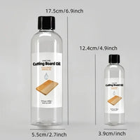 Huile minérale alimentaire pour planche en bois et bambou – vue de côté