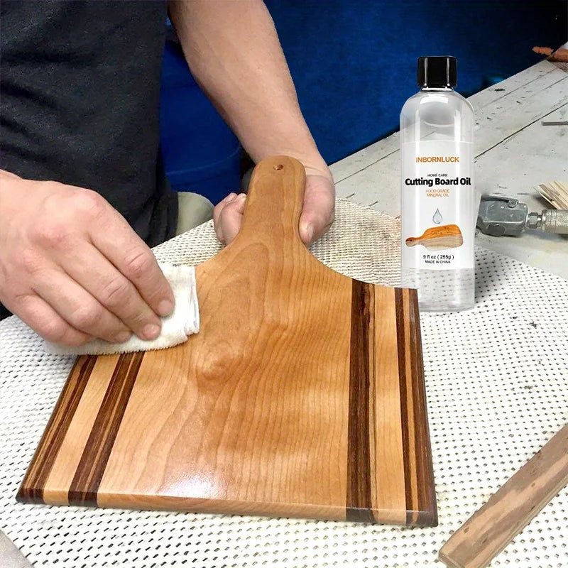 Huile minérale alimentaire pour planche en bois et bambou – embouts