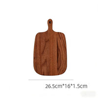 Planche à découper about de bois en acacia avec poignée – détail