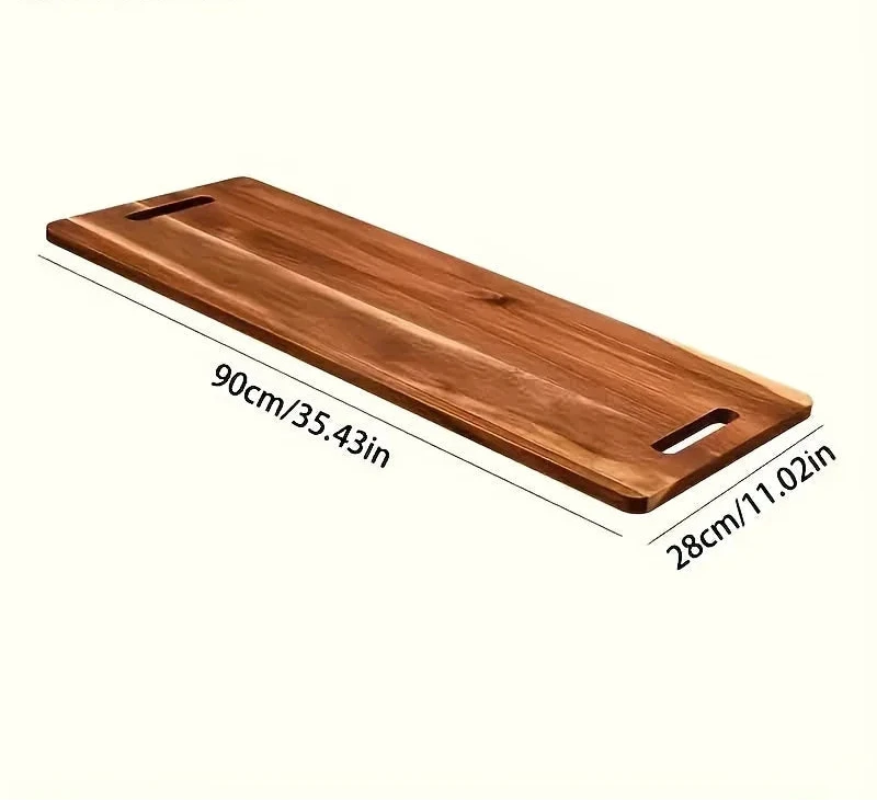 Planche à découper en bois brut – détail matière