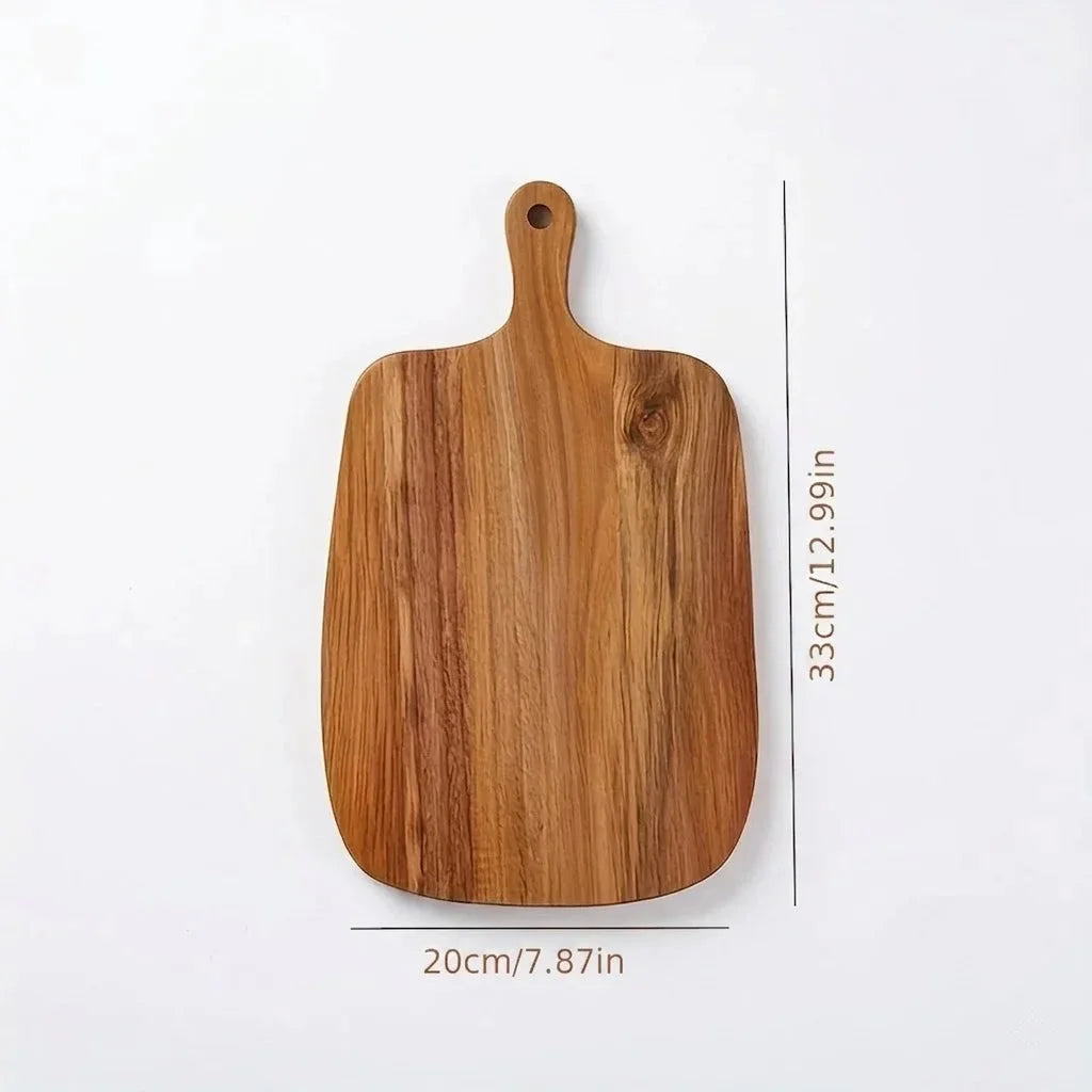 Planche à découper en bois deux tailles – détail