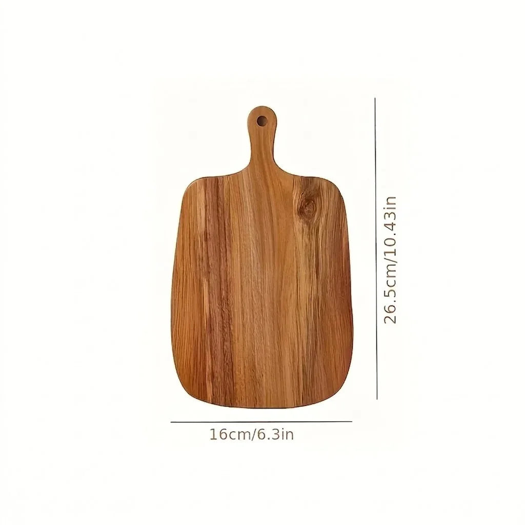 Planche à découper en bois deux tailles – face B