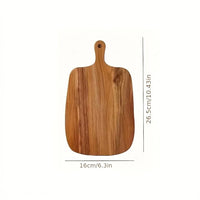 Planche à découper en bois deux tailles – face B