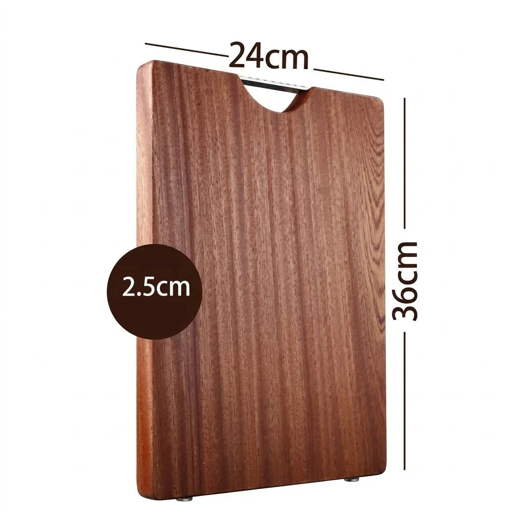 Planche à découper en bois sans peinture – vue de côté