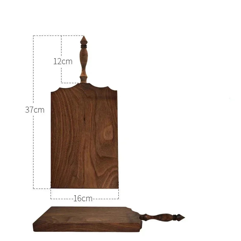 Planche à découper en noyer artisanale – vue d'ensemble