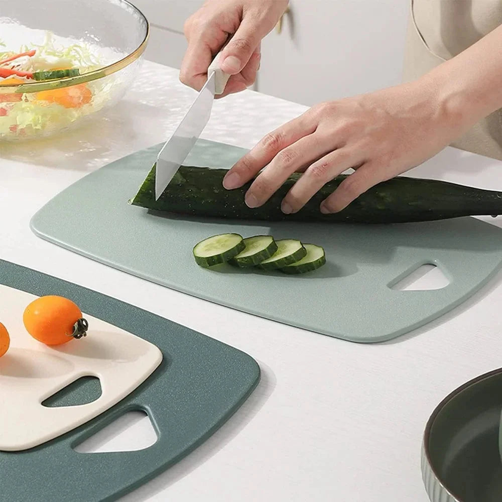 Planche à découper en plastique lot de 3 tailles – vue de dessus