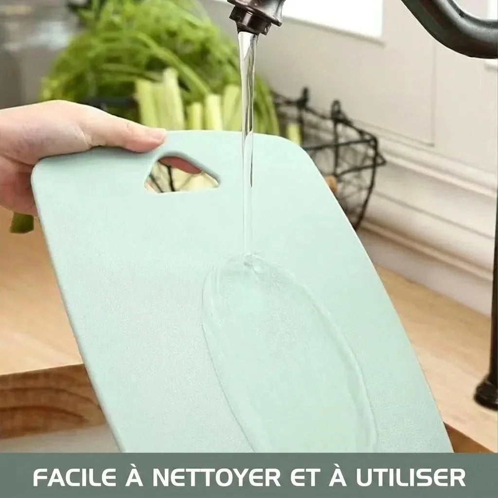 Planche à découper en plastique lot de 3 tailles – vue de côté