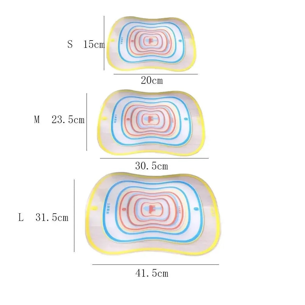 Planche à découper en plastique transparente – dimensions